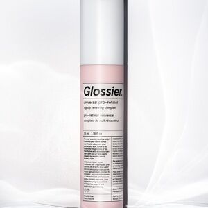 Glossier Universal Pro-Retinol Serum - Pink and White Bottle